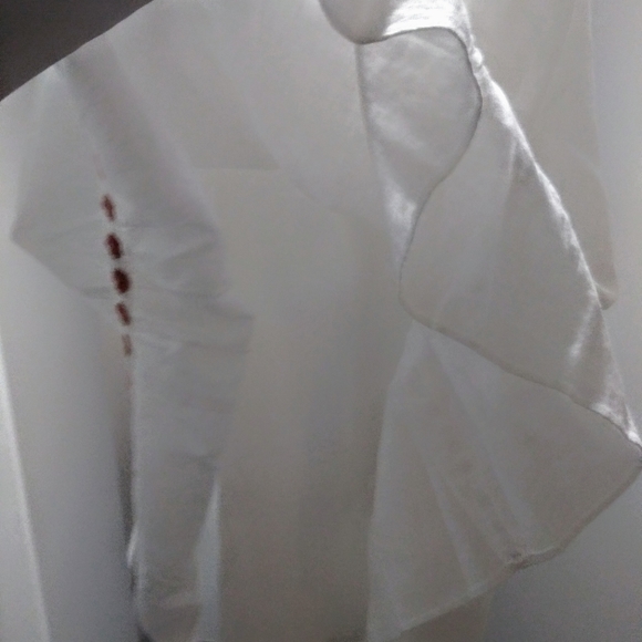 Madewell S Linen Dress with Floral Embroidery - Picture 5 of 7